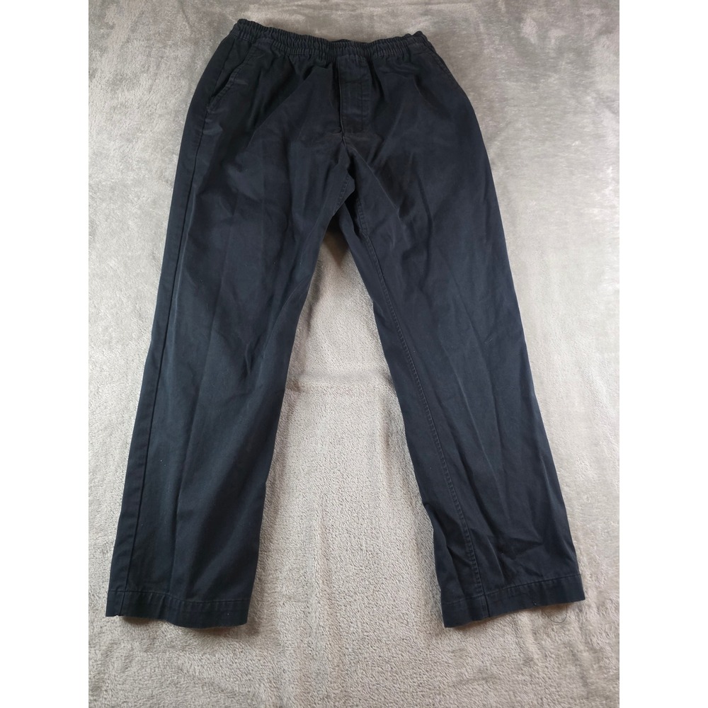 Nike SB Dri-FIT Chino Pants Mens Size M Black Elastic Waist Skateboard Joggers